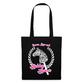 Hobby Horse Rider Hobbyhorse - Sac en tissu - noir - Devant