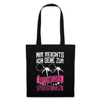 RSG Turnen Rhythmische Sportgymnastik - Stoffbeutel - Schwarz - Vorne