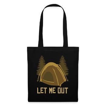 Camping Camping Tente extérieure Camping - Sac en tissu - noir - Devant