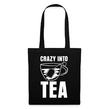 Teacup Tea Drinker Tea Tea Bags - Tote Bag - black - Front