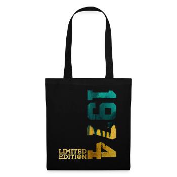 52ND BIRTHDAY LIMITED EDITION 1974 - Tote Bag - black - Front