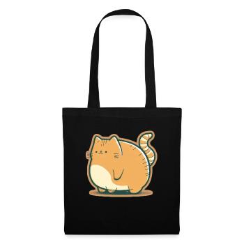 Big Cat Kitten Cute Cat Sleep Tired - Tote Bag - black - Front
