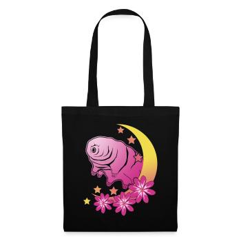 Tardigrade Water Bear Moon Tardigrades - Tote Bag - black - Front