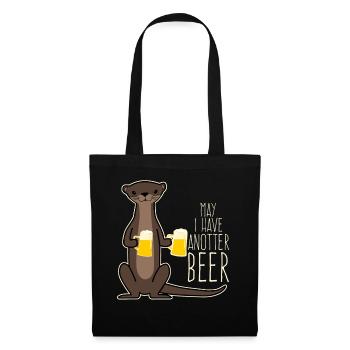May I have AnOtter Beer - Tote Bag - black - Front
