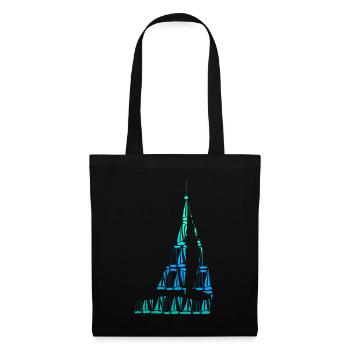 Sailing Sailboat Sailors - Tote Bag - black - Front