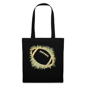 Rugby ball Football Rugby players - Tote Bag - black - Front