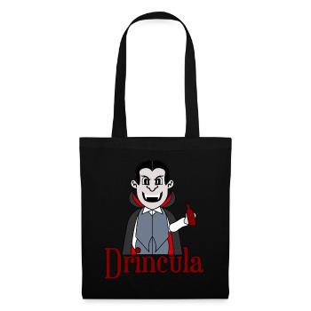Beer Drinking Alcohol Vampire Schnapps - Tote Bag - black - Front