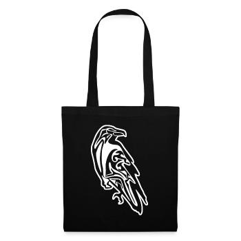 Raven Vikings Norsemen Ravens - Tote Bag - black - Front