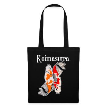 Carpe Koï Koimasutra Kois - Sac en tissu - noir - Devant