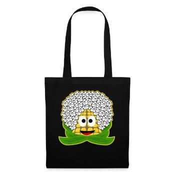 Popcorn Corn - Tote Bag - black - Front