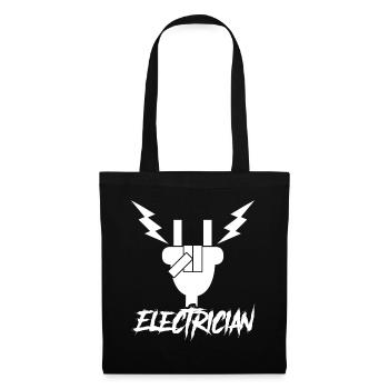 Electrician Electrician - Tote Bag - black - Front