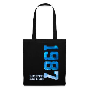 39TH BIRTHDAY LIMITED EDITION 1987 - Tote Bag - black - Front