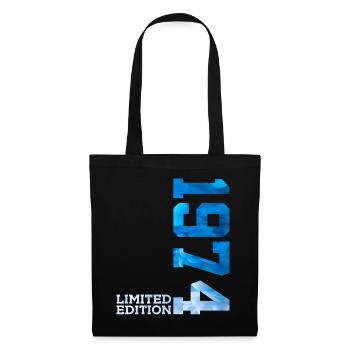 52ND BIRTHDAY LIMITED EDITION 1974 - Tote Bag - black - Front