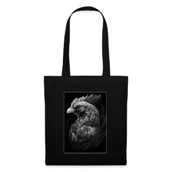 Chickens Whisperer Farm Farmer Chicken coop Chicken - Tote Bag - black - Front