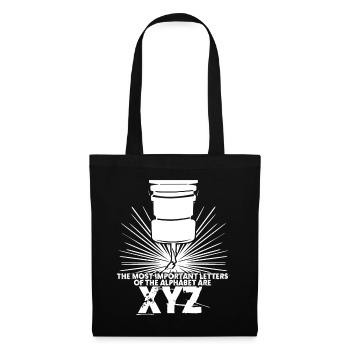 Machiniste Machine de fraisage CNC Turner - Sac en tissu - noir - Devant