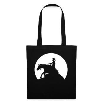 Reining Moon Riding Western Riding - Sac en tissu - noir - Devant