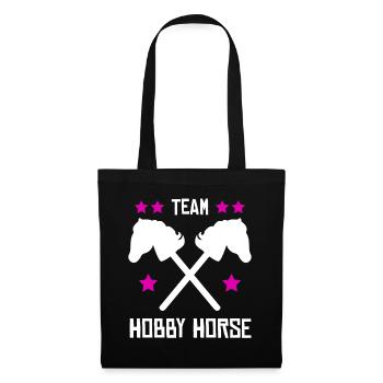 Hobby Horse Team Hobby Horsing - Sac en tissu - noir - Devant