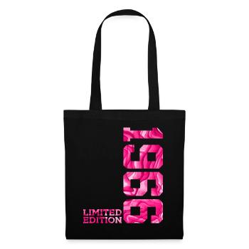 60E ANNIVERSAIRE ÉDITION LIMITÉE ROSE 1966 - Sac en tissu - noir - Devant