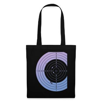 Sport shooter target Schützenkönig - Tote Bag - black - Front