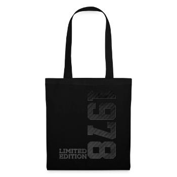 48TH BIRTHDAY LIMITED EDITION 1978 - Tote Bag - black - Front