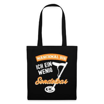 Sondeln Sondler Metalldetektor - Stoffbeutel - Schwarz - Vorne