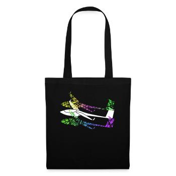 Planeur Planeur Planeur Planeur - Sac en tissu - noir - Devant
