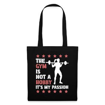 Fitness Sport Gym - Sac en tissu - noir - Devant