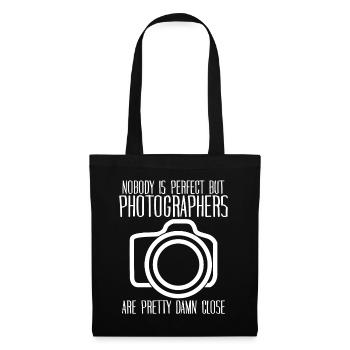 Camera Photographer Photos Photograph - Tote Bag - black - Front