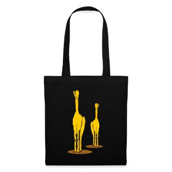 Giraffe Abstract Giraffe - Tote Bag - black - Front