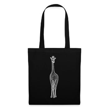 Giraffe Tribals Giraffes - Tote Bag - black - Front