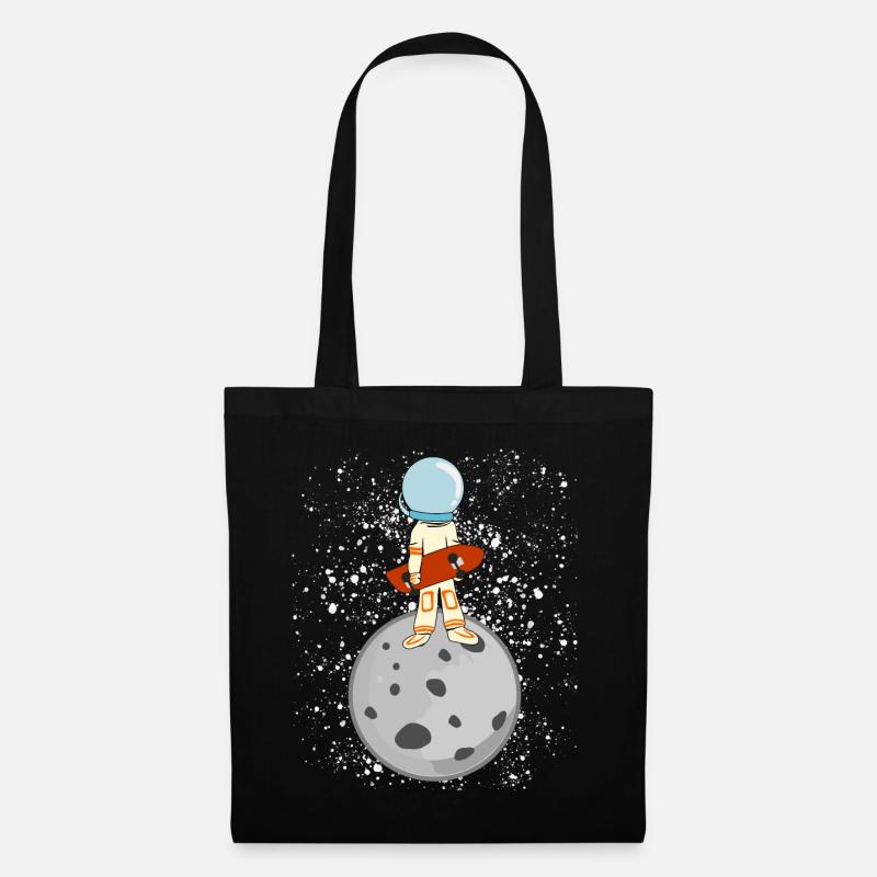 Longboarder Moon Astronaut Longboard - Sac en tissu - noir