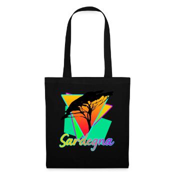 Sardinien Sardegna Retro Sardinia - Tote Bag - black - Front