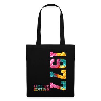 49TH BIRTHDAY LIMITED EDITION 1977 - Tote Bag - black - Front