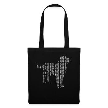 Computer Scientist Dog Admin Programmer - Tote Bag - black - Front