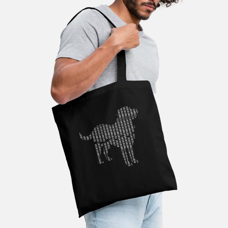Computer Scientist Dog Admin Programmer Tote Bag