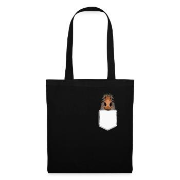 Shetland Pony Riding Shetland Pony Shetty - Sac en tissu - noir - Devant