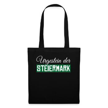 Steiermark - Stoffbeutel - Schwarz - Vorne