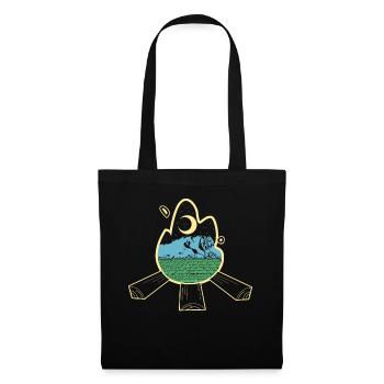 Zugspitze Hiking - Tote Bag - black - Front