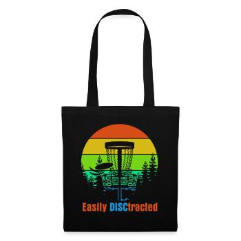 Disc Golf Frisbee Frisbee Sport Disc golf - Sac en tissu - noir - Devant