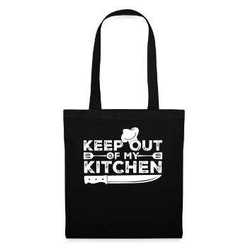 Cuisine Couteau de chef Chapeau de chef Chef de cuisine - Sac en tissu - noir - Devant