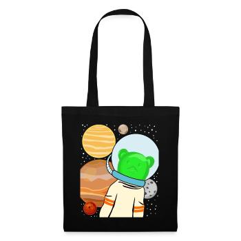 Gummy bears in space - Tote Bag - black - Front