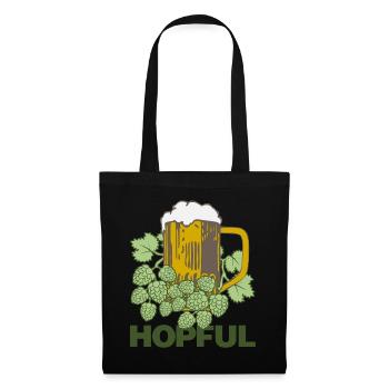 Hops Beer Saying Brewery Hobby Brewer - Tote Bag - black - Front