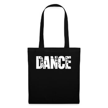 Dancing Halloween skeletons - Tote Bag - black - Front