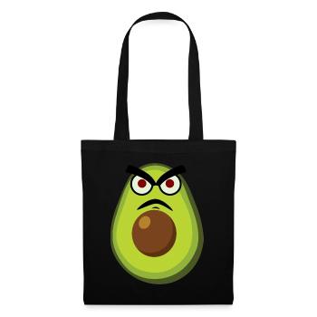 Avocados Grumpy Avocado - Tote Bag - black - Front