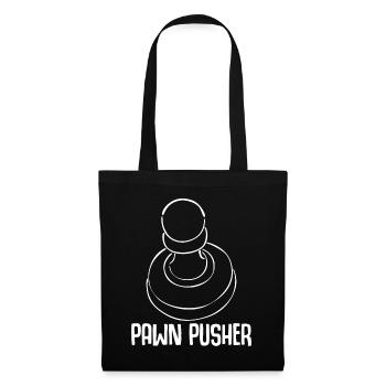 Chess Pawn Pushing Pawns - Tote Bag - black - Front