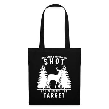 Hunters Hunter Hunting - Stoffbeutel - Schwarz - Vorne
