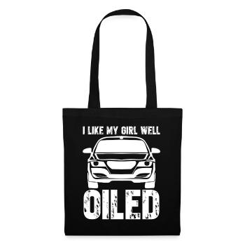 Mechanic Joke Car Workshop Oil - Tote Bag - black - Front