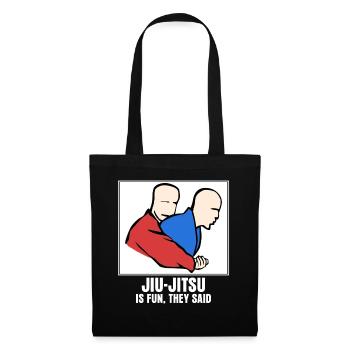BJJ Brazilian Ju-Jitsu Jiu-Jitsu - Tote Bag - black - Front