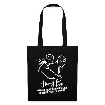 Ju-Jitsu Brasilian Jiu-Jitsu Joke BJJ - Tote Bag - black - Front