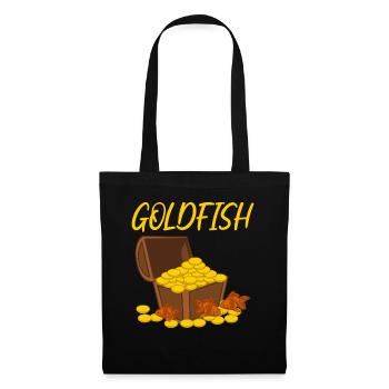 Gold Fish Goldfish - Tote Bag - black - Front